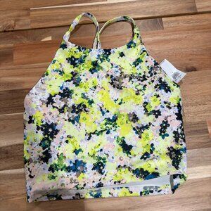Floral Old Navy Workout Tank Top NWT Sz SM